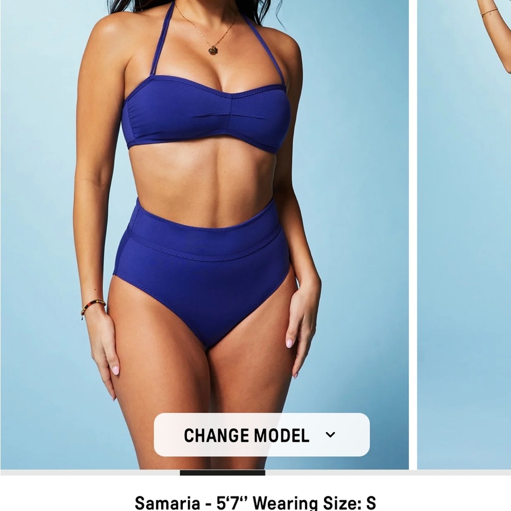 Women's Blue Bikini Set